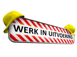 werk in uitvoering