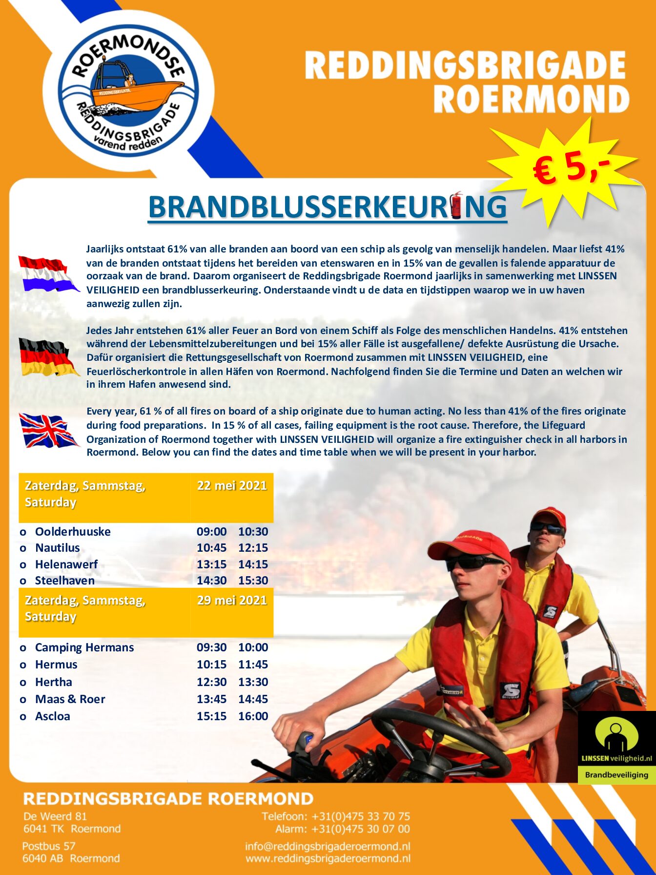 Poster Brandblusserkeuring 2021